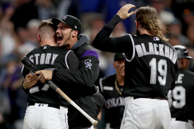 Milwaukee Brewers v Colorado Rockies 