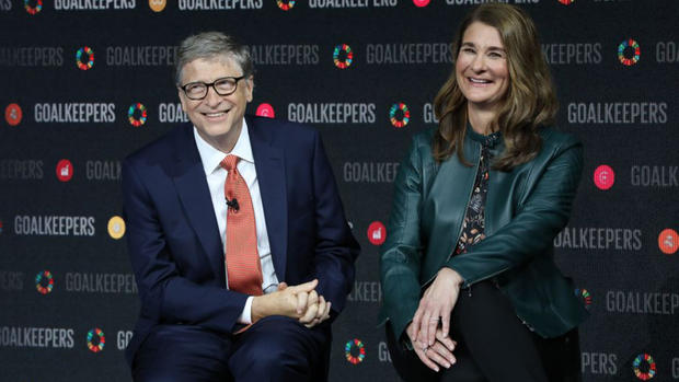 Bill Gates and Melinda Gates 