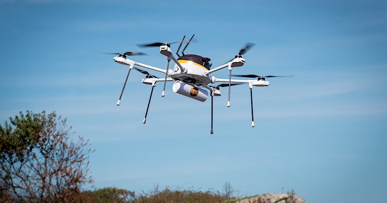 UPS Gets Approval Will 1st American Company To Run Drone Airline