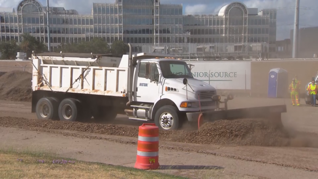 NTTA snow plow practice 