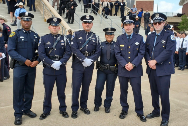 Southlake Police officers among officers at funeral 