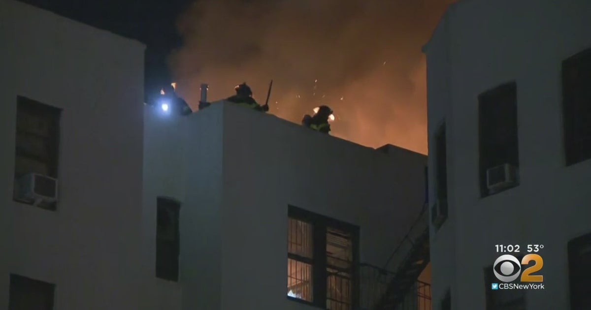 Hundreds Of Firefighters Battle 5-Alarm Fire At Bronx Apartment ...