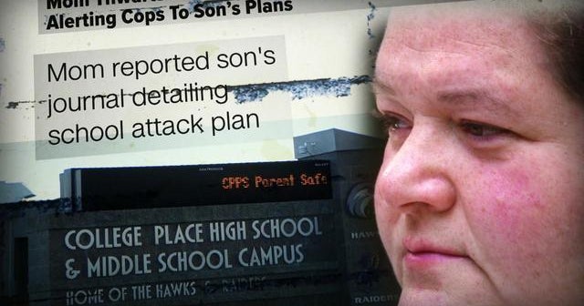 Mom turns son in to police over fears of school shooting - CBS News