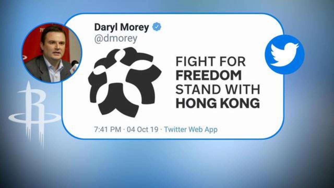 China state TV suspends NBA broadcasts after Morey Hong Kong tweet