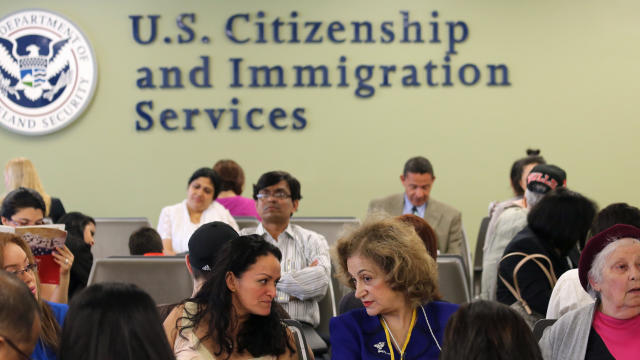 USCIS Processes Immigrant Applications For U.S. Citizenship 