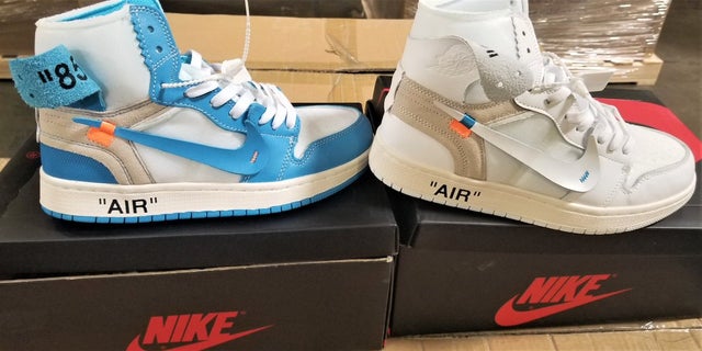 fake nikes seized 
