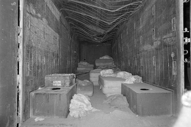 Interior of the hole