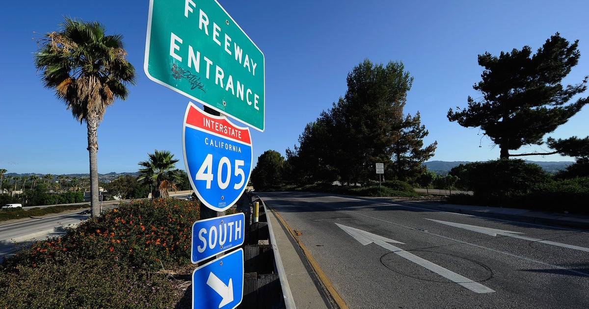 405 Freeway through Sepulveda Pass closed overnight for pavement project 