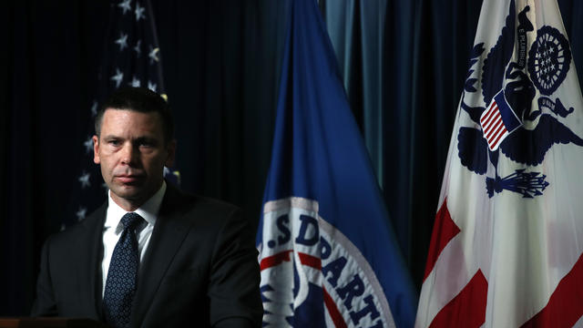 DHS Acting Secretary Kevin McAleenan Holds Press Conference On Supplemental Funding Request For Crisis At The Border 