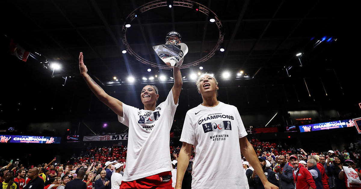Washington Mystics win 1st WNBA championship in Game 5 victory over  Connecticut Sun