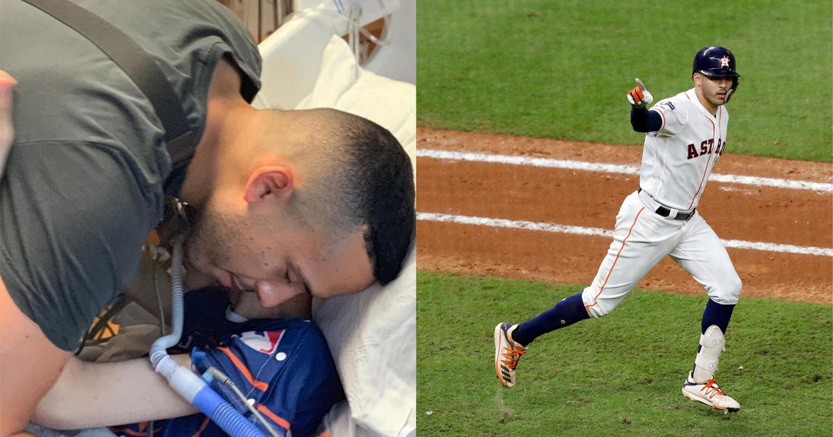 Houston Astros' Carlos Correa dedicates walk-off home run to fan