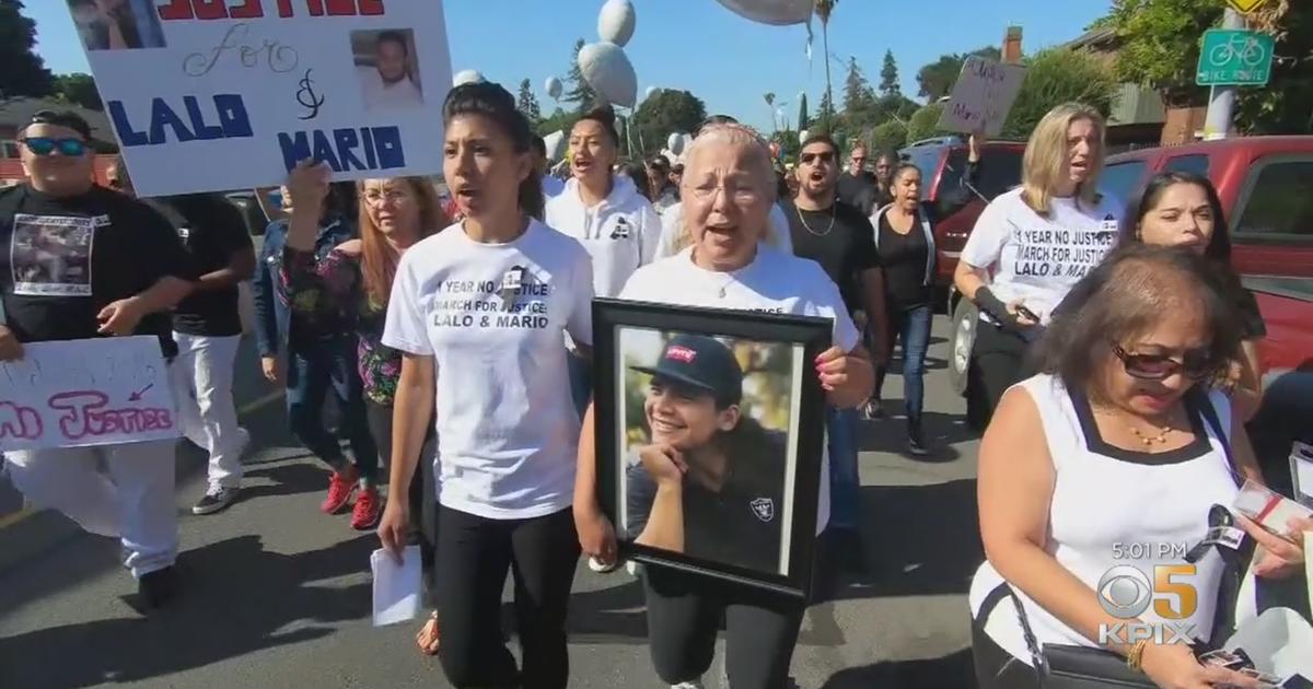 Family, Friends March For Justice A Year After East Palo Alto Halloween