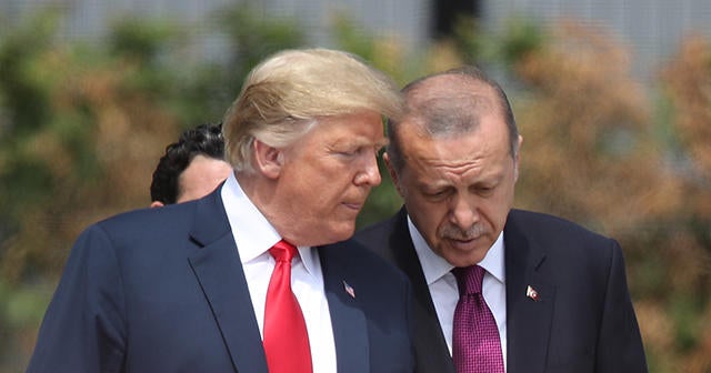 Trump letter to Erdogan included warning to Turkish leader: "Don't be a  tough guy" - CBS News