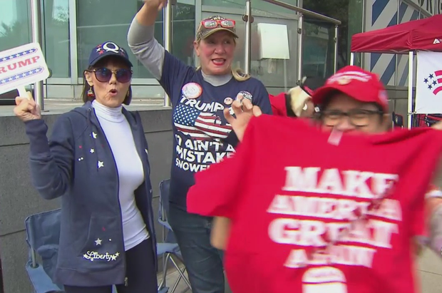 Supporters of President Donald Trump 
