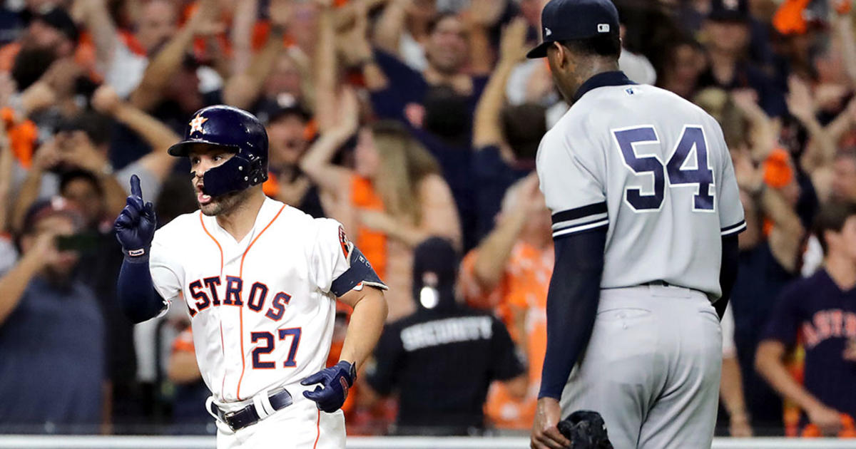 Jose Altuve's Walk-Off Home Run Eliminates Yankees And Moves