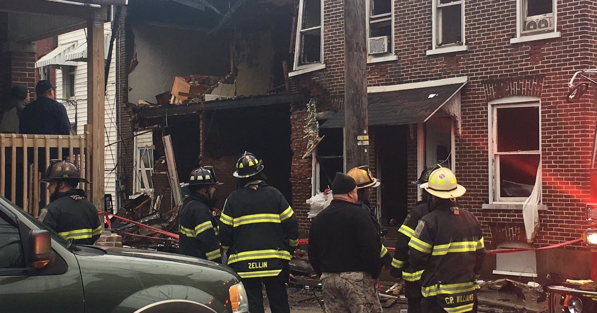 Possible Gas Explosion Sparks Massive Fire In Allentown, Spreads To At Least 10 Homes CBS
