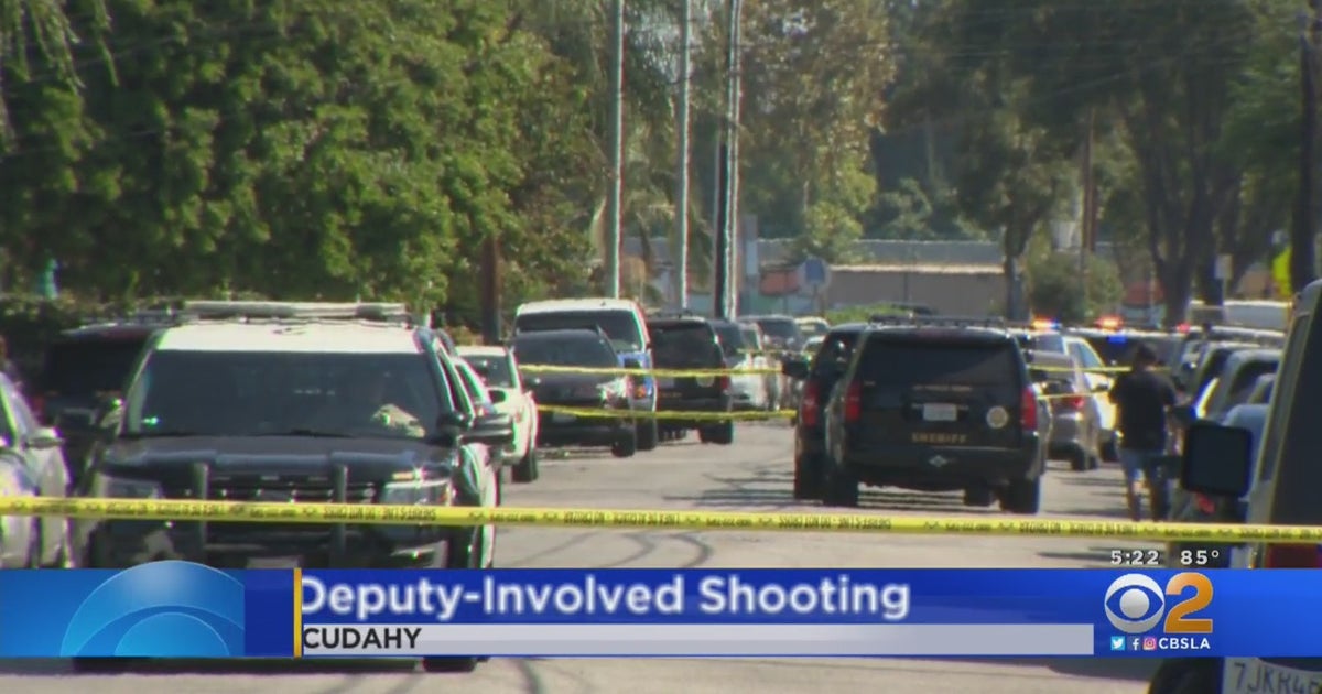 Short Pursuit Ends With DeputyInvolved Shooting In Cudahy, Suspect At