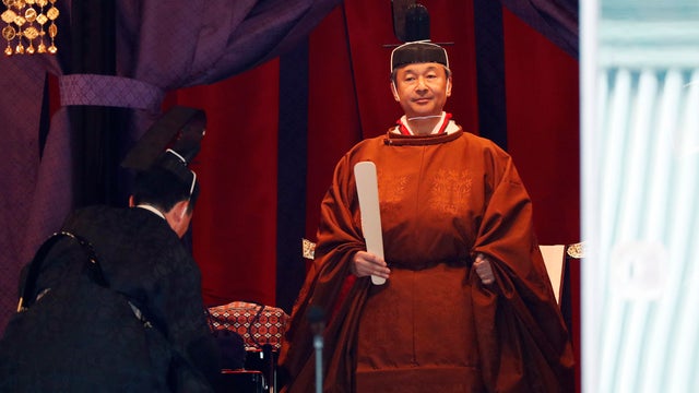 Enthronement Ceremony Of Emperor Naruhito In Japan 