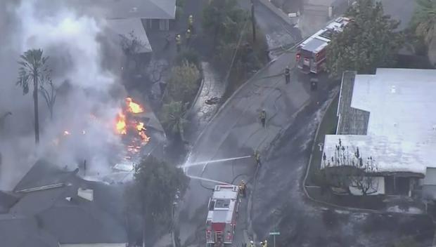At Least 9 Homes Damaged In 17-Acre San Bernardino Brush Fire 