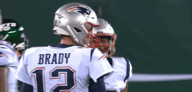 Jakobi Meyers, Tom Brady 
