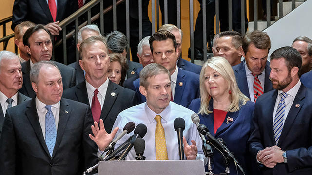 Rep. Matt Gaetz Holds Press Conference Calling For Transparency In Impeachment Inquiry 