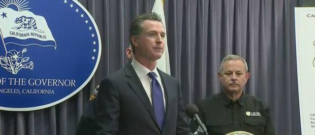 Gavin Newsom blackouts power outages 