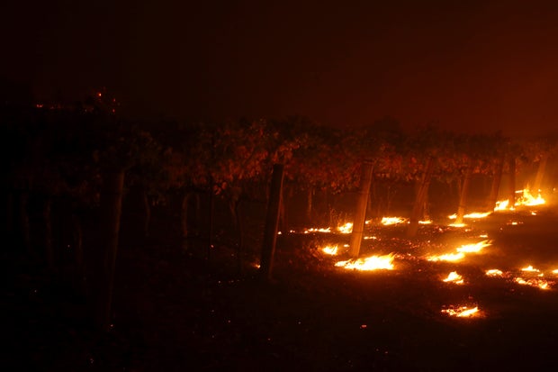 Evacuations Issued For Parts of Sonoma County As Kincade Fire Spreads 