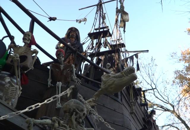 Photos: Inside Pirates of the Caribbean pirate ship in Halloween