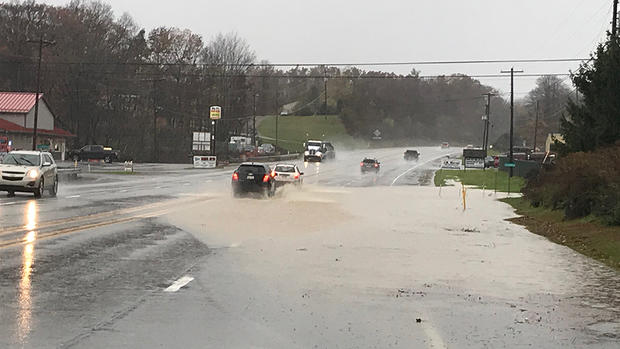 route 422 flooding 