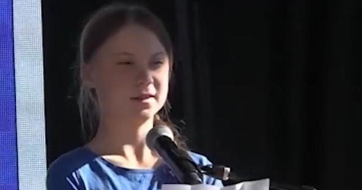 Greta Thunberg Joins Climate Rally In Los Angeles - CBS News