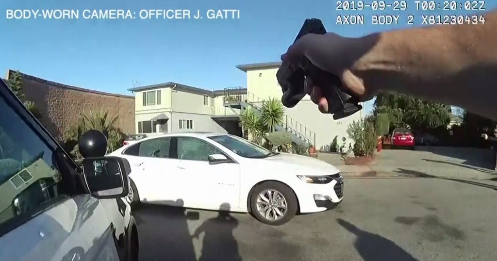 San Mateo Police Release Body Cam Video Of Officer Shooting That