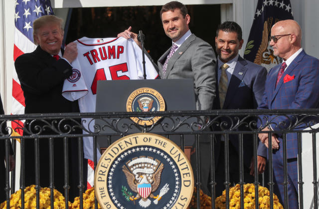 After uniting Washington on the field, Nationals become latest proxy for  nation's sharp divisions in Trump era - The Washington Post