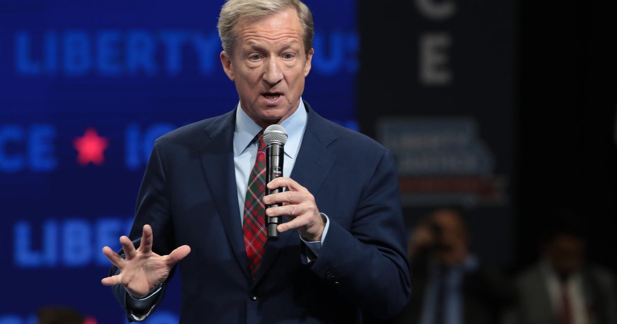 Tom Steyer calls on Biden to pick Black woman as running mate - CBS News