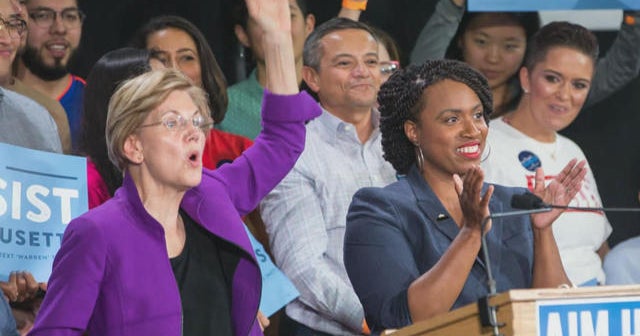 Congresswoman Ayanna Pressley endorses Sen. Elizabeth Warren for president