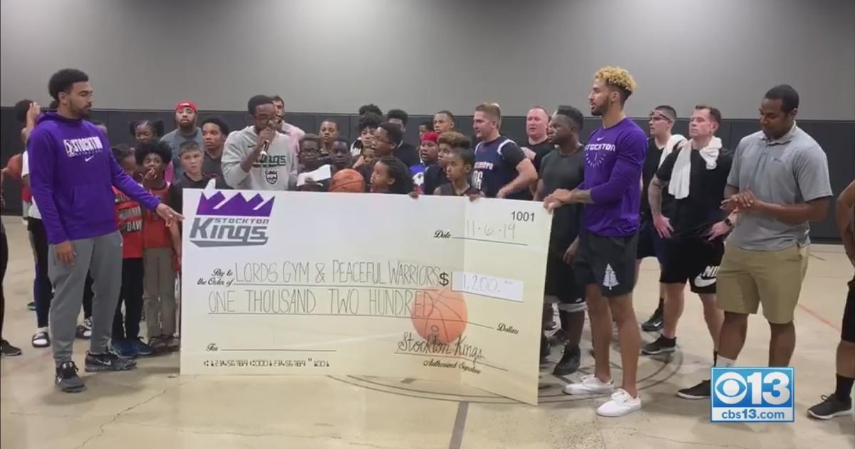 Stockton Kings Introduce Thrive Zone, Host Youth Basketball Game CBS