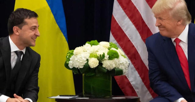 Trump says he had a second Ukraine call