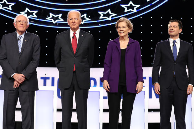 Democratic Presidential Candidates Participate In Fourth Debate In Ohio 