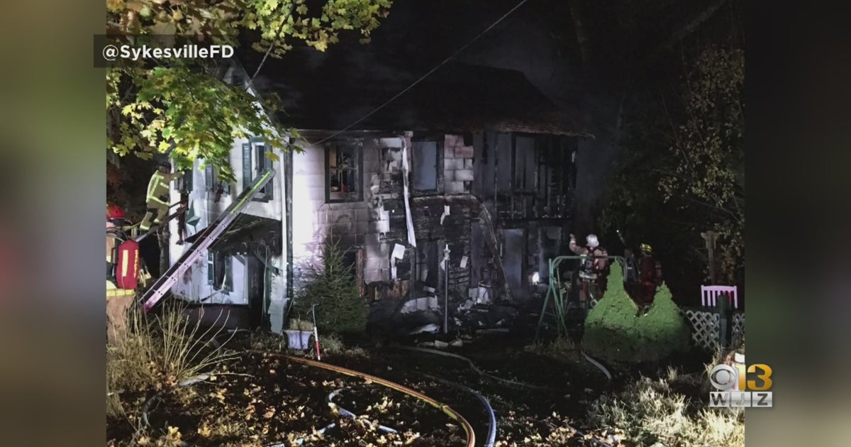 2 People Killed After House Fire In Sykesville CBS Baltimore