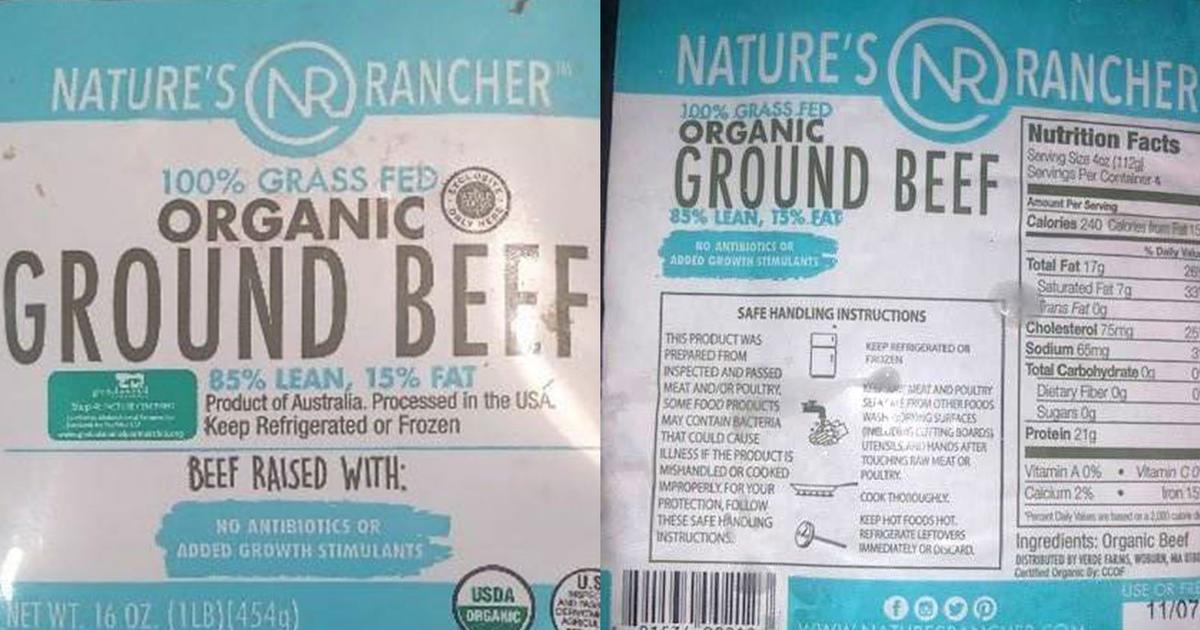 More Than 130,000 Pounds Of Ground Beef Recalled For Possible Plastic