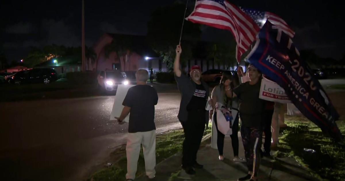 Trump Supporters Hold 'Stop The Madness' Rally Outside Of Rep. Shalala ...