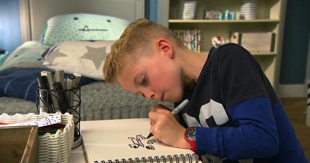 10-year-old's doodles become a hit