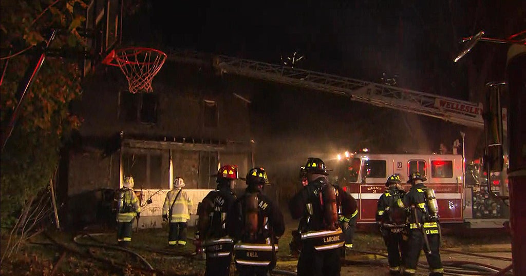 Fire Damages Wellesley Home Under Renovation CBS Boston