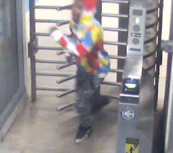 Pink Line Robbery Suspect 