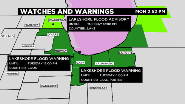 Lake Shore Flood Risk: 11.11.19 