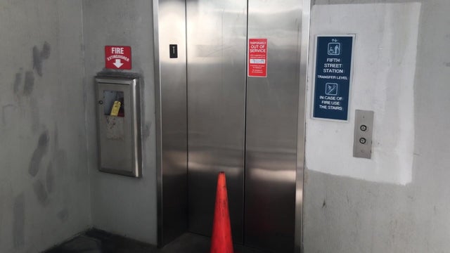 Metrorail Elevator Out of Service 