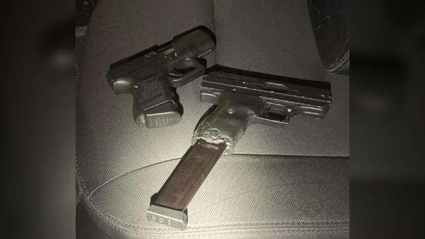 Guns Found After Chase In Concord 