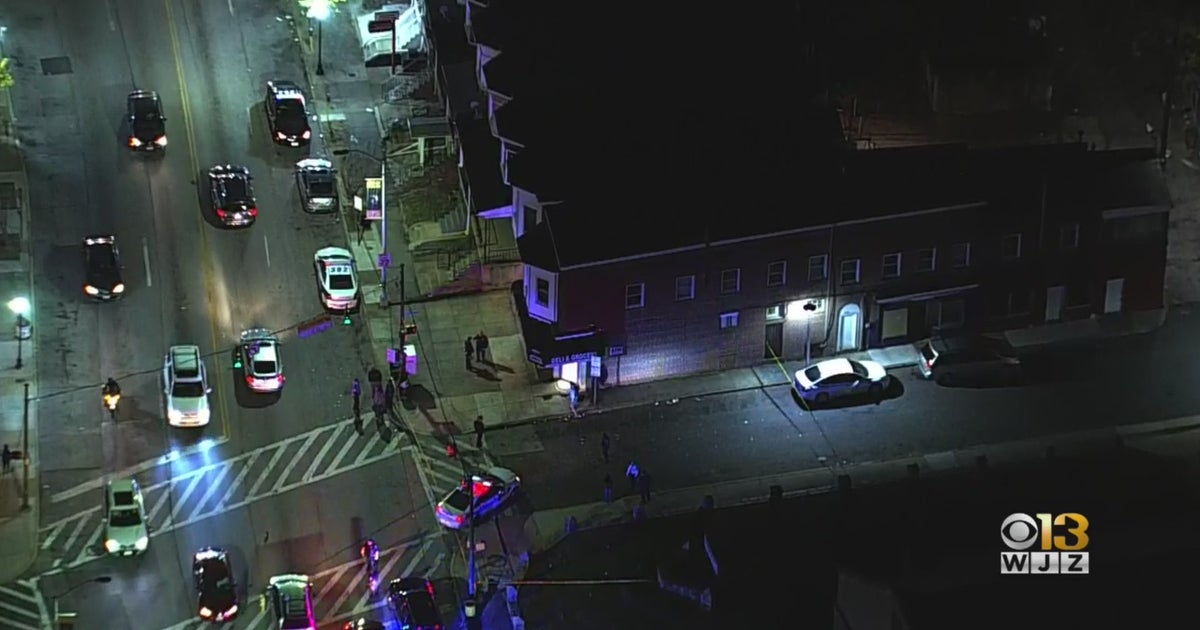 Two Injured In Double Shooting In NE Baltimore - CBS Baltimore
