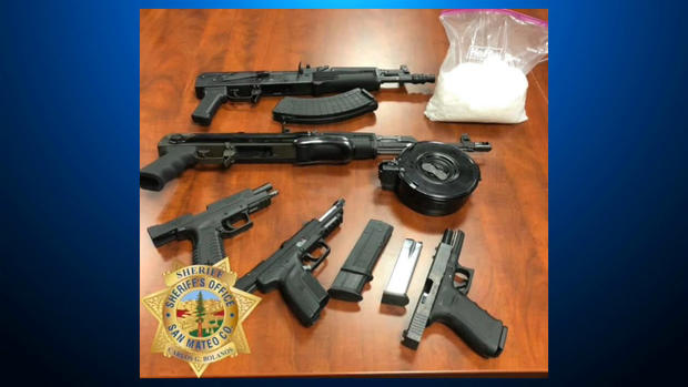San Mateo County gun and drug bust 