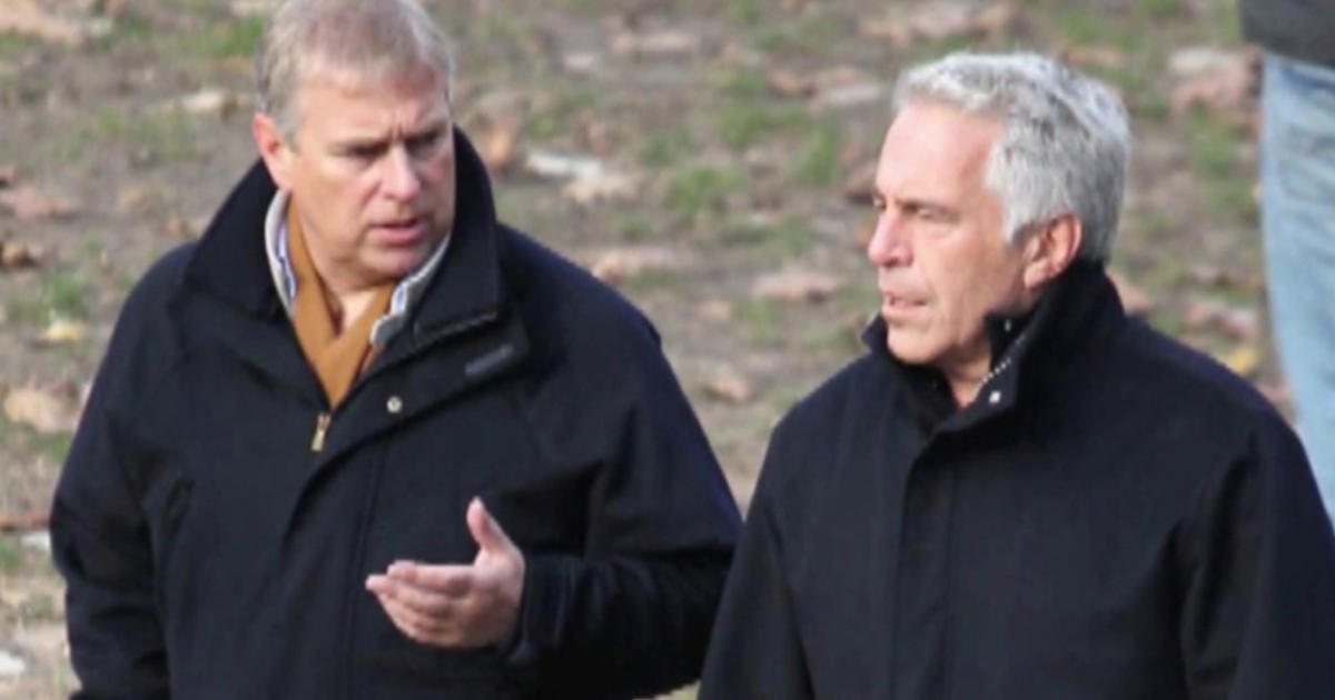 Image for article Details on Prince Andrew allegations emerge from new Jeffrey Epstein documents  but no U.K. police investigation  CBS News