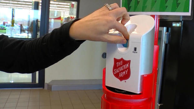 Salvation Army Cashless Kettle 